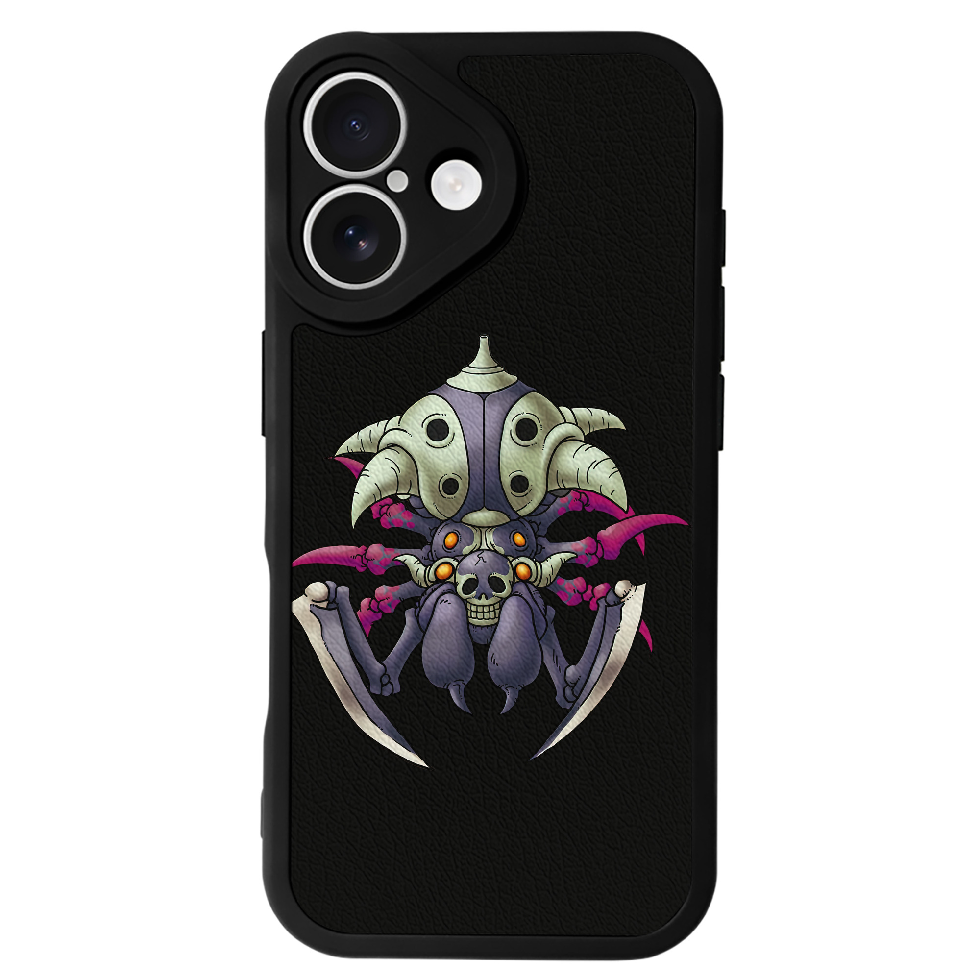 （画像用） ドラゴンクエスト Doragon Kuesuto Dragon Quest 【iPhone 16シリーズ対応】シリコンスマホケース（レザー調） 材質：シリコン